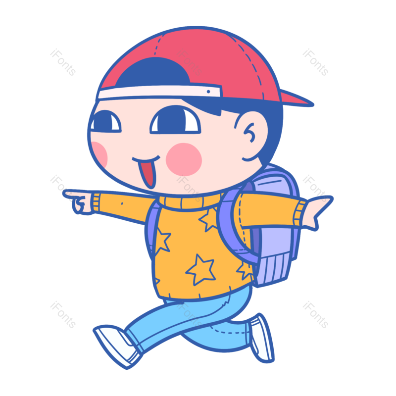 卡通图片,儿童元素,插画PNG,人物免抠素材